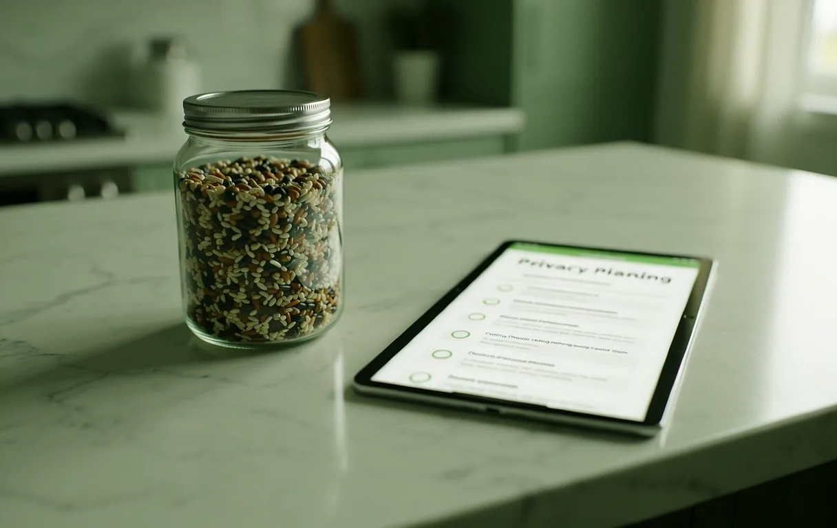 Transparent digital workspace